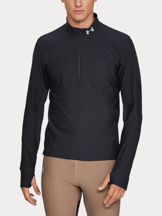Men's sweatshirt Under Armour QUALIFIER HALF ZIP black M
