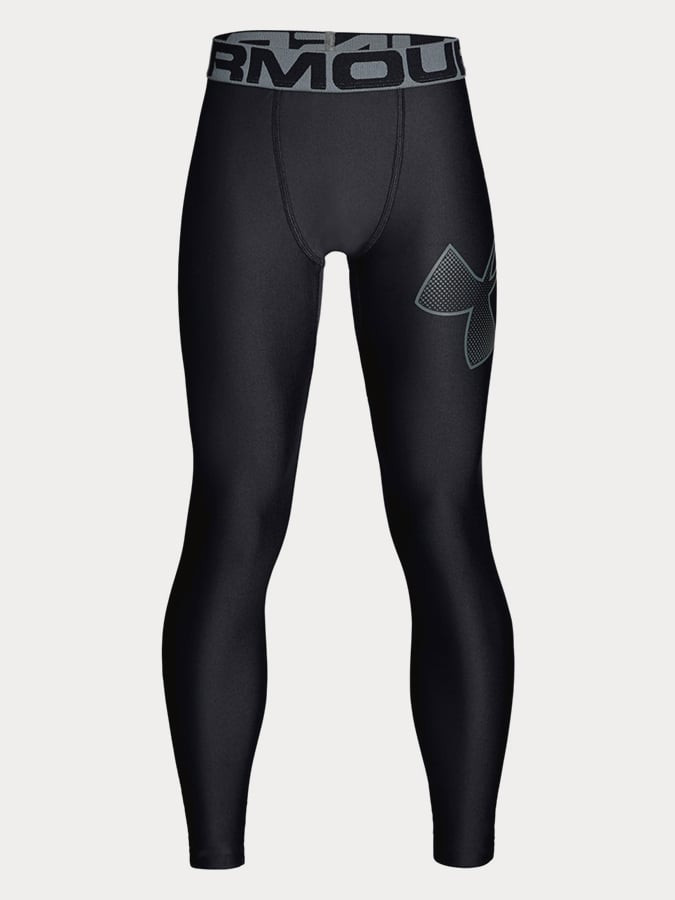 Black Boy's Leggings HeatGear Under Armour
