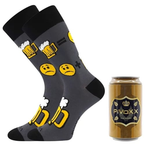 VoXX socks grey (PiVoXx - Pattern E)