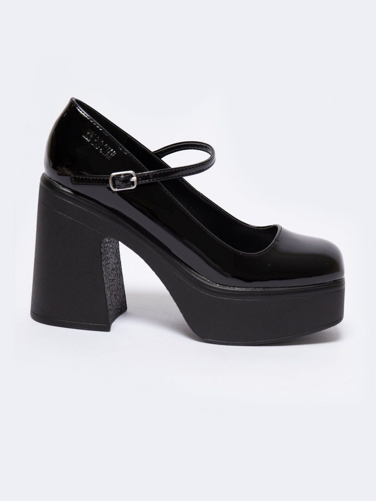 BIG STAR SHOES Dámske Lakované Topánky na Platforme a Slopku Big Star