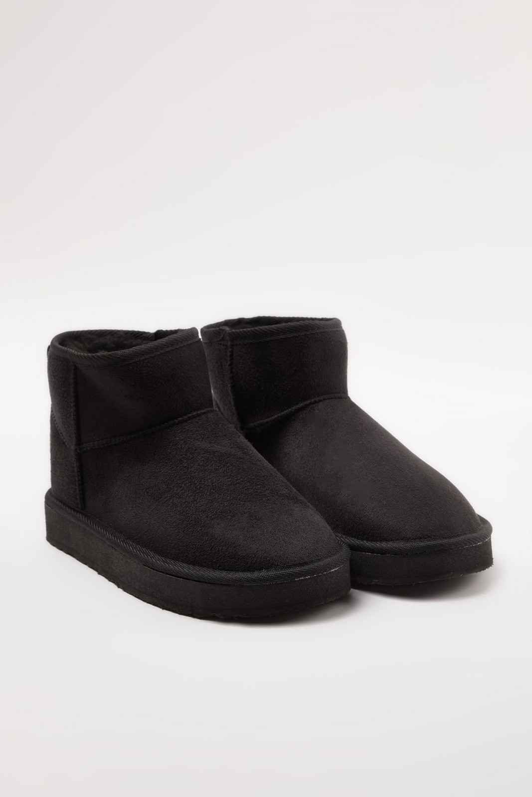 Trendyol Black Flatform Low Heel Women's Boots