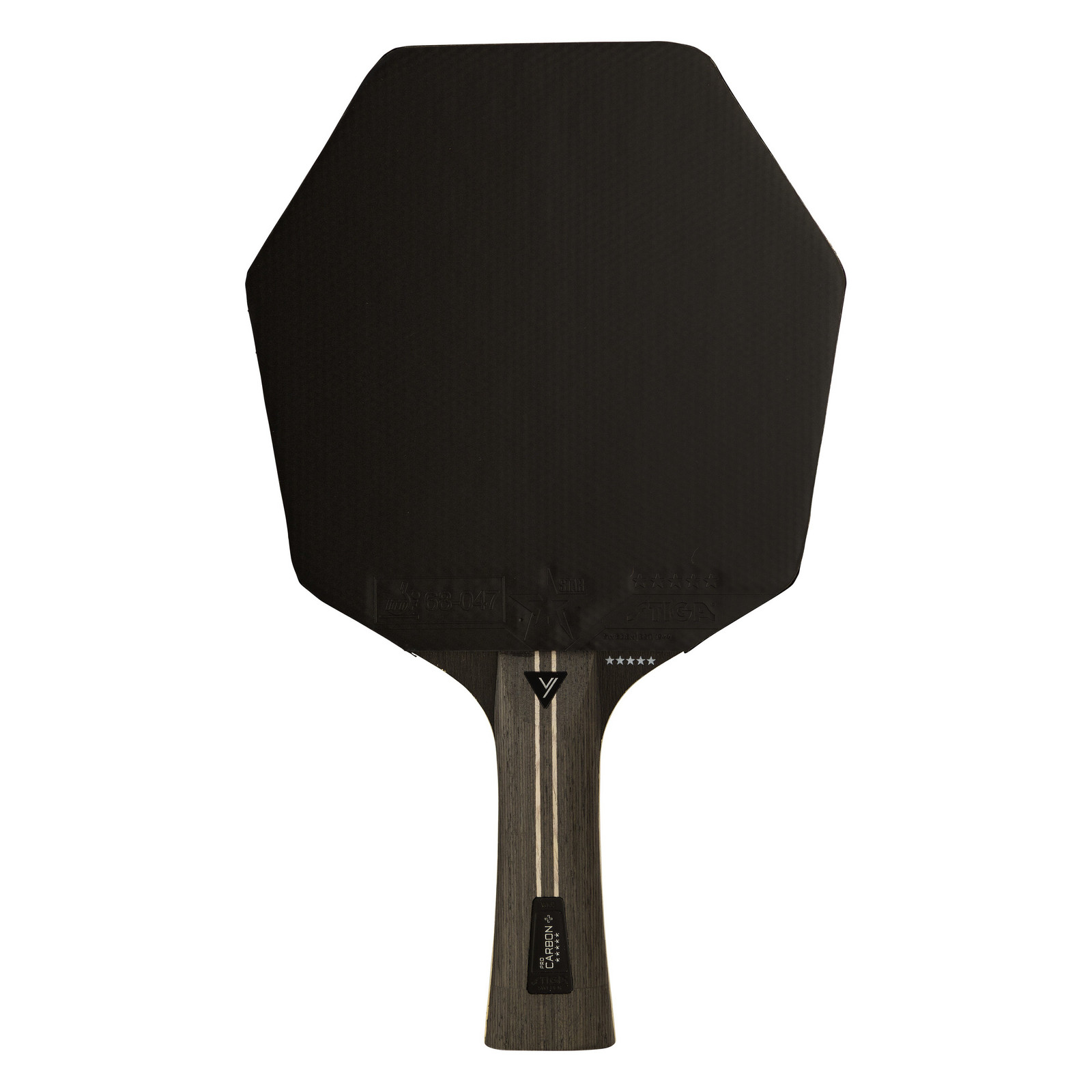 Stiga Cybershape Pro Carbon Plus 5 Star Table Tennis Bat.