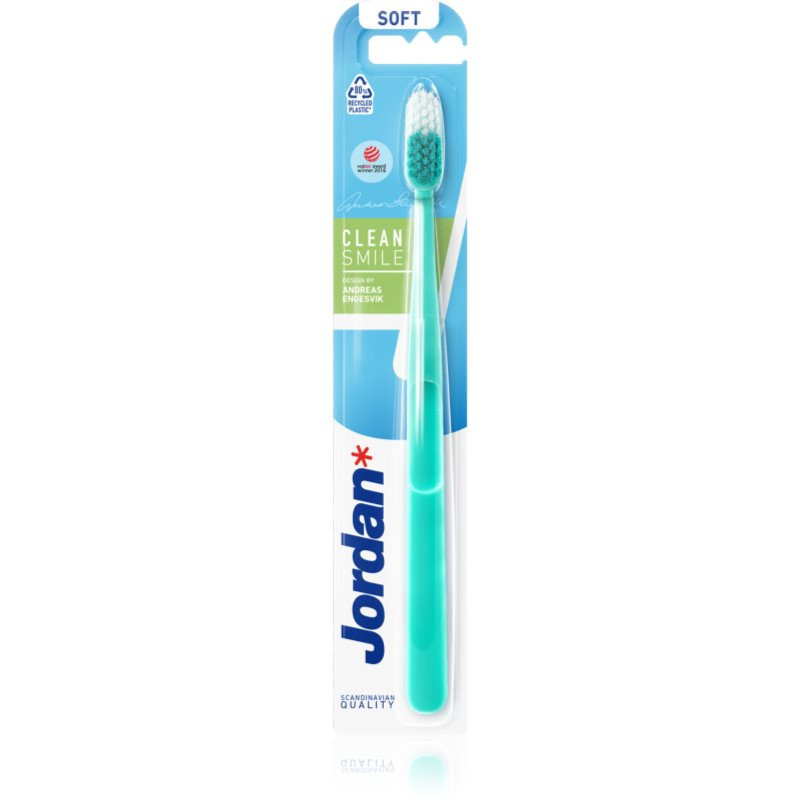Jordan Clean Smile Soft zubná kefka 1 ks