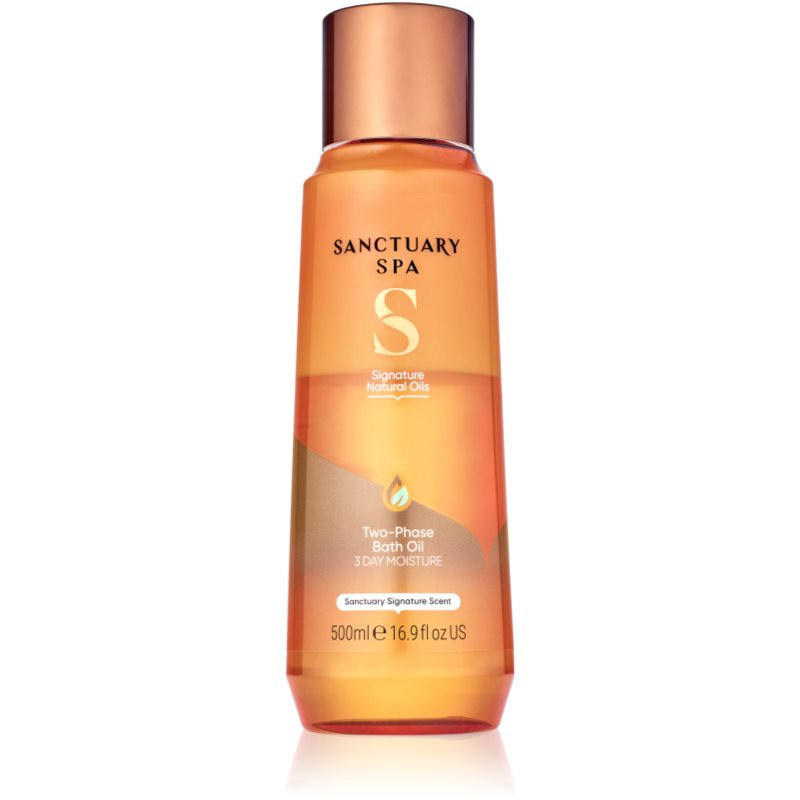 Sanctuary Spa Signature Natural Oils Dvojfázový olej do kúpeľa 500 ml