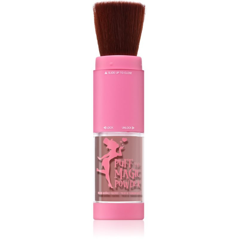 Rude Cosmetics Puff The Magic Powder Watermelon fixačný púder odtieň Tender Rose 6.5 g