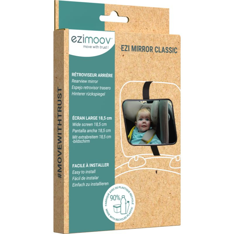 Ezimoov EZI Mirror Classic zrkadielko do auta Eco friendly 1 ks