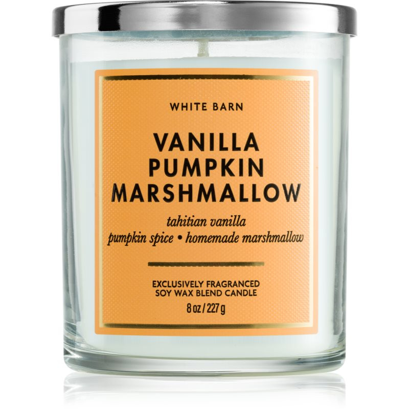 Bath & Body Works Vanilla Pumpkin Marshmallow Sviečka 227 g