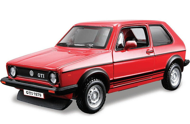 Bburago Volkswagen Golf Mk1 GTI 1979 1:32 červená