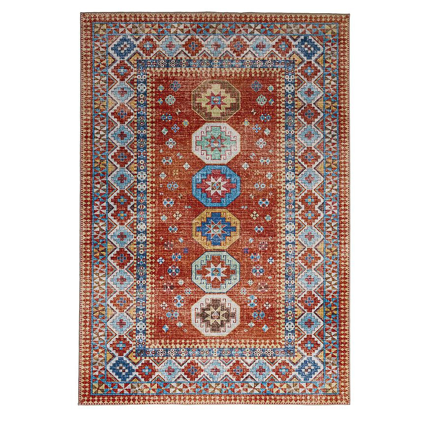 Koberec Chenile Print Rug 0,8/1,5 RS2549PT-3 červená