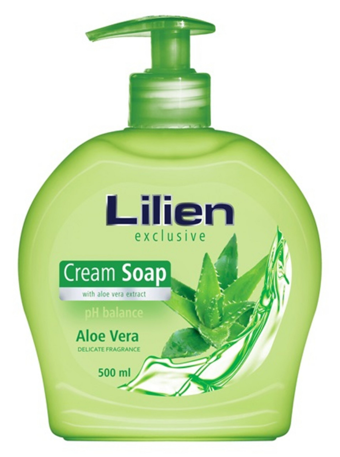 Lilien krémové tekuté mydlo s dávkovačom - Aloe Vera 500 ml