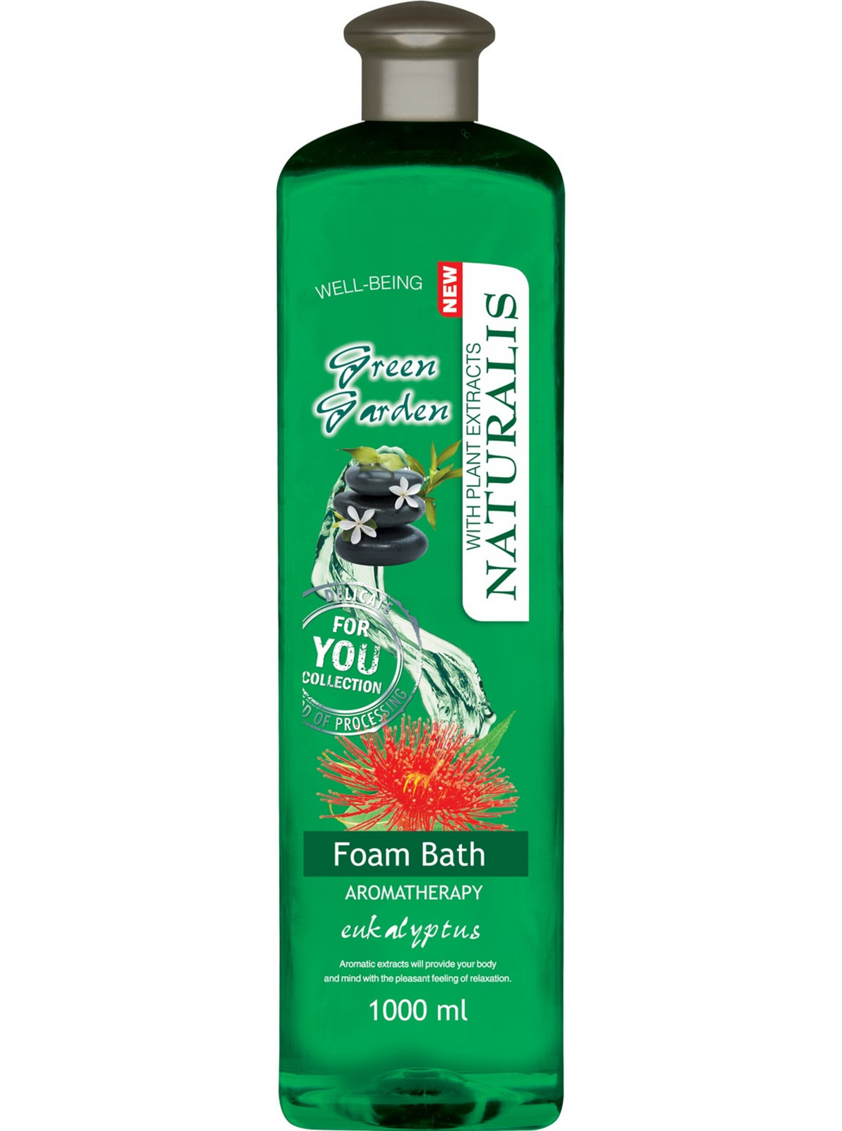 Naturalis penivý kúpeľ - Green Garden 1000 ml
