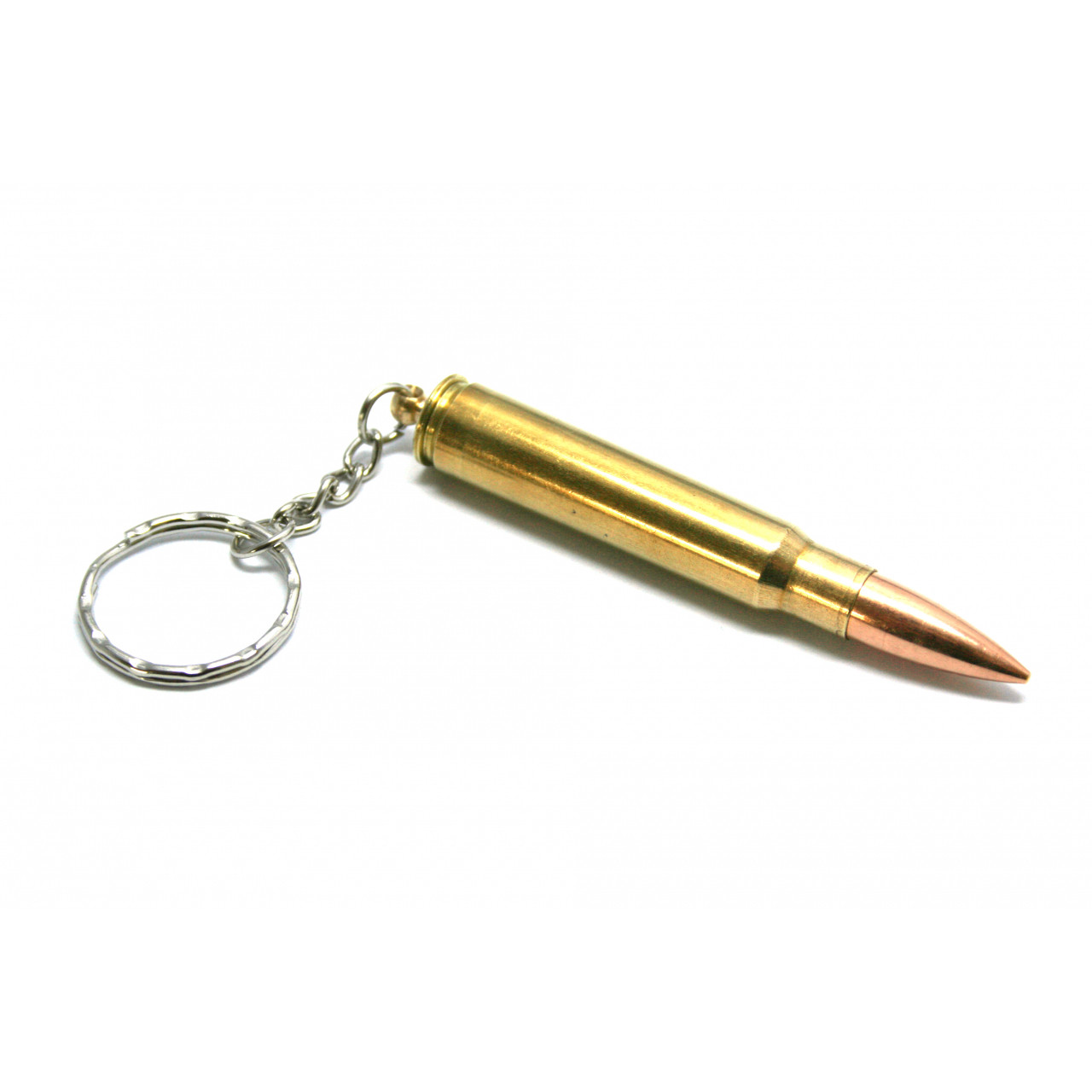 Prívesok na kľúče z náboja 8x57 Mauser - zlatý