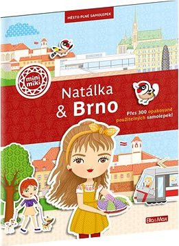 Natálka & Brno: Mesto plné samolepiek