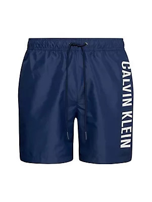 Pánske plavecké šortky KM0KM01004C7E - Calvin Klein 6XL tmavě modrá