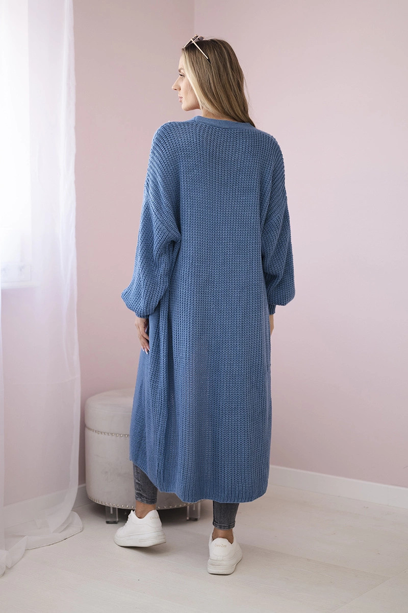 Sveter dlhý sveter denim UNI