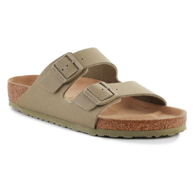 Birkenstock Rivet Logo Vegan Canvas Faded Flip Flops M 1023958 EU 40