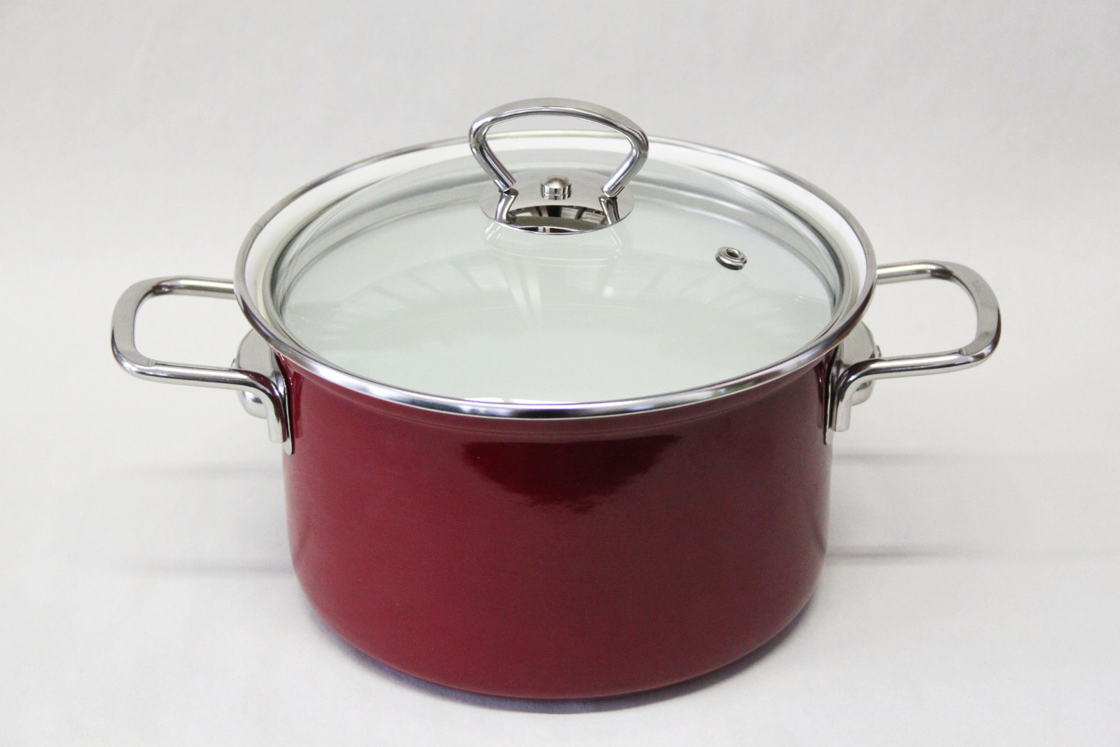 BELIS - Hrniec +sklenená pokrievka ECO-CERAM 24cm 6,1L