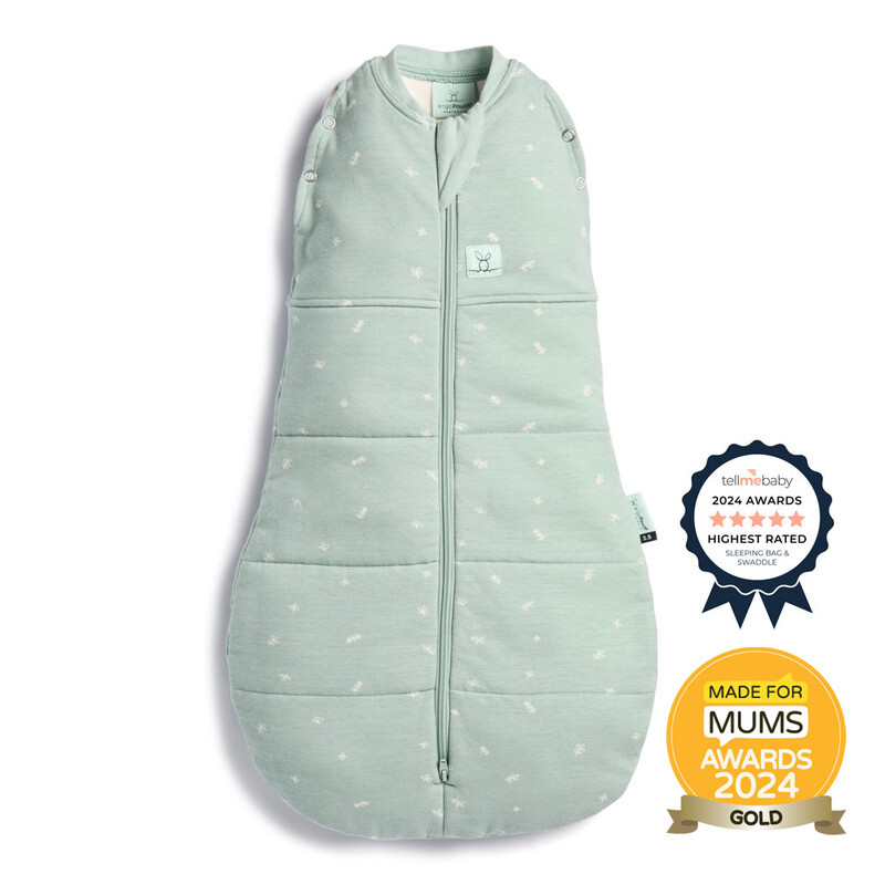 ERGOPOUCH - Zavinovačka a vak na spanie 2v1 Cocoon Sage 0-3 m, 3-6 kg, 2,5 tog
