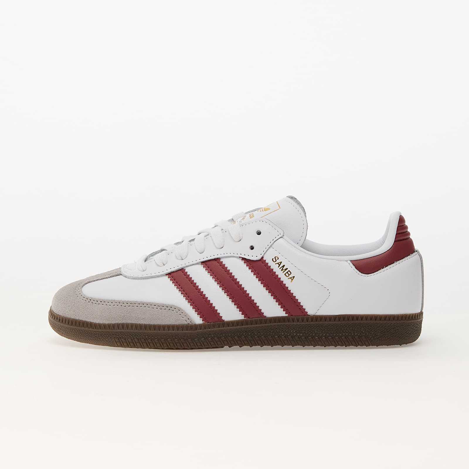 Tenisky adidas Samba Og Ftwr White/ Preloved Ruby/ Clear Granite EUR 37 1/3
