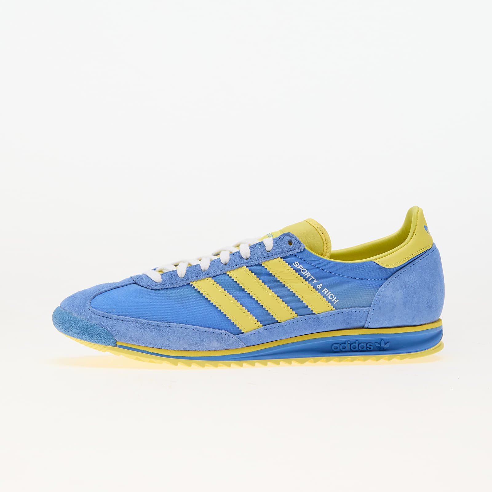 Tenisky adidas x Sporty & Rich SL 72 Real Blue/ Light Yellow/ Ftw White EUR 48