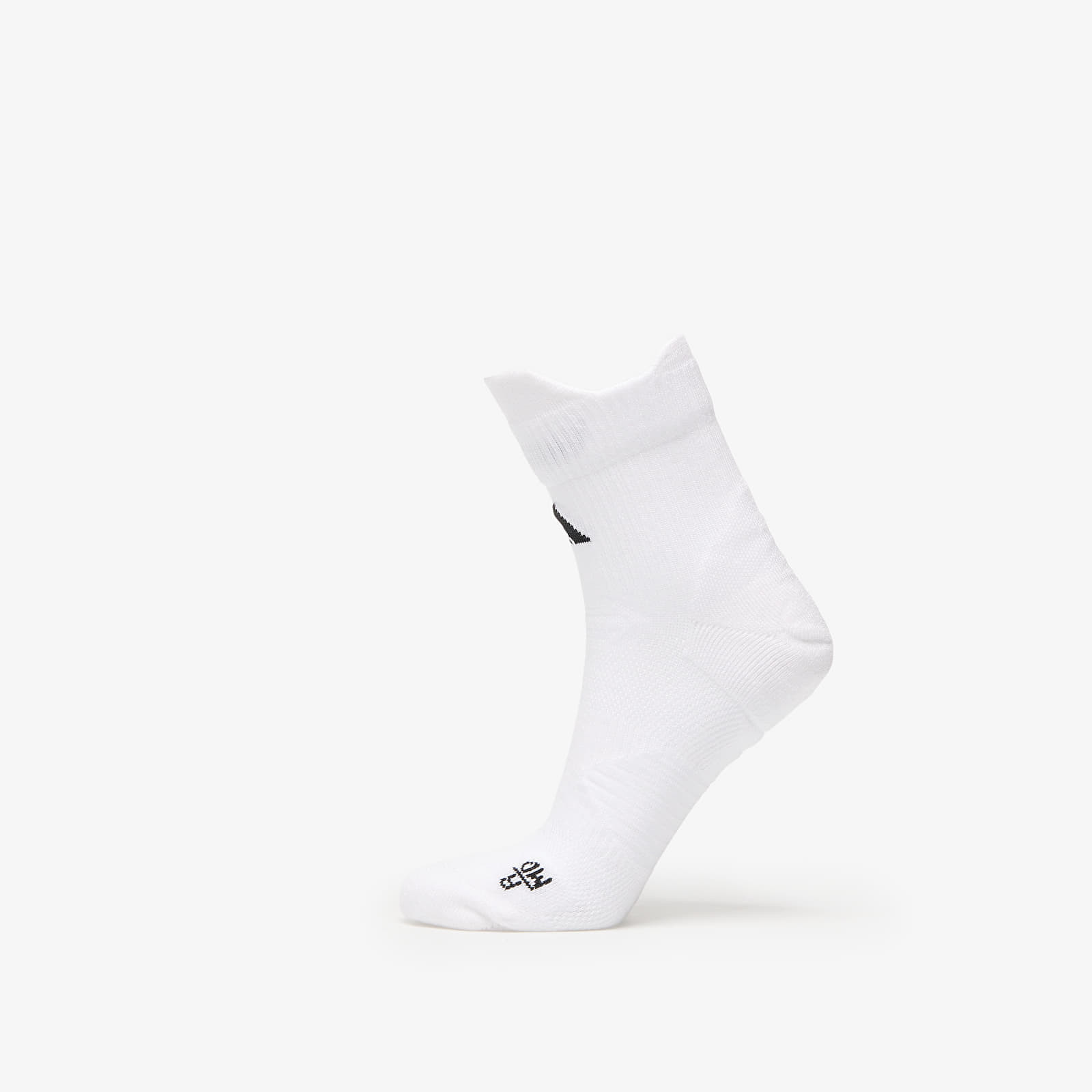 adidas Run x Cushioned Sock 1-Pack White/ White/ Black XS