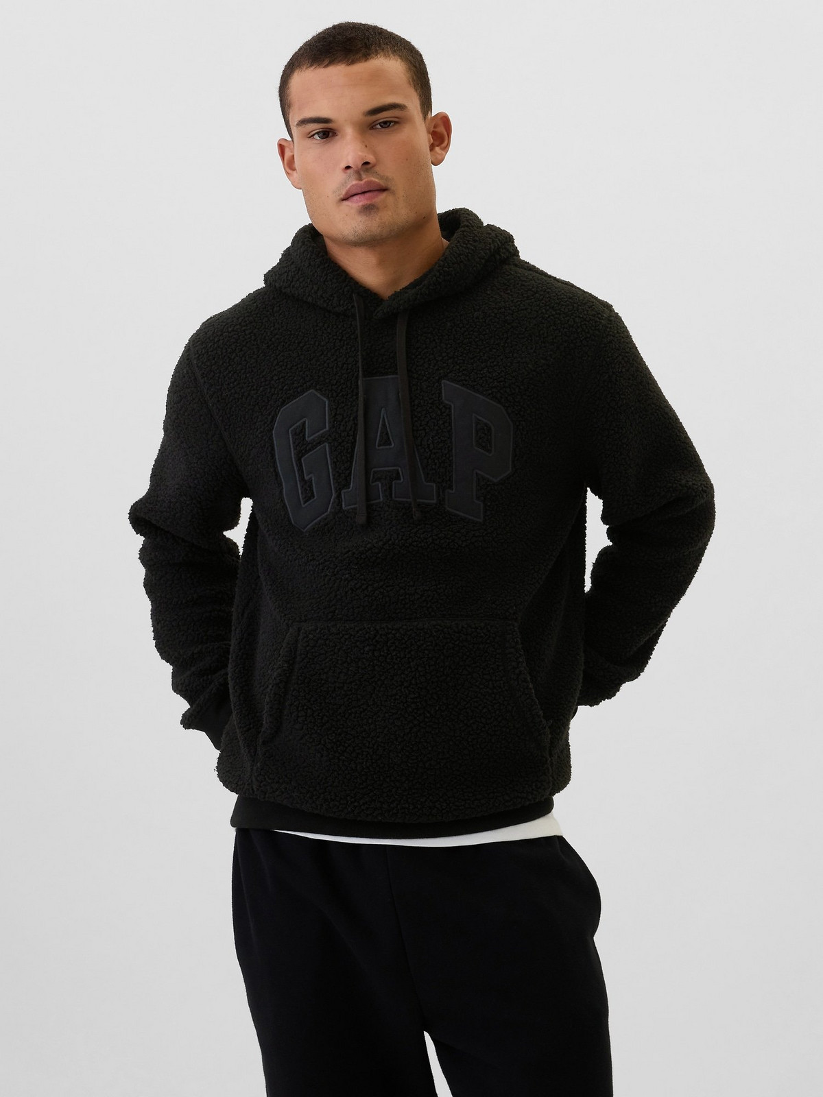 GAP Sherpa sweatshirt with logo - Men's