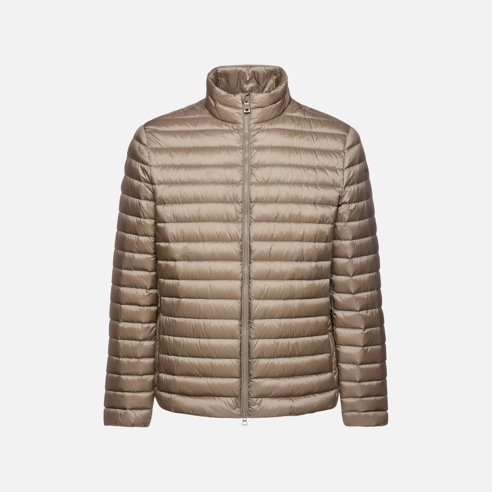 Brown men's down jacket Geox Warrens - Men's