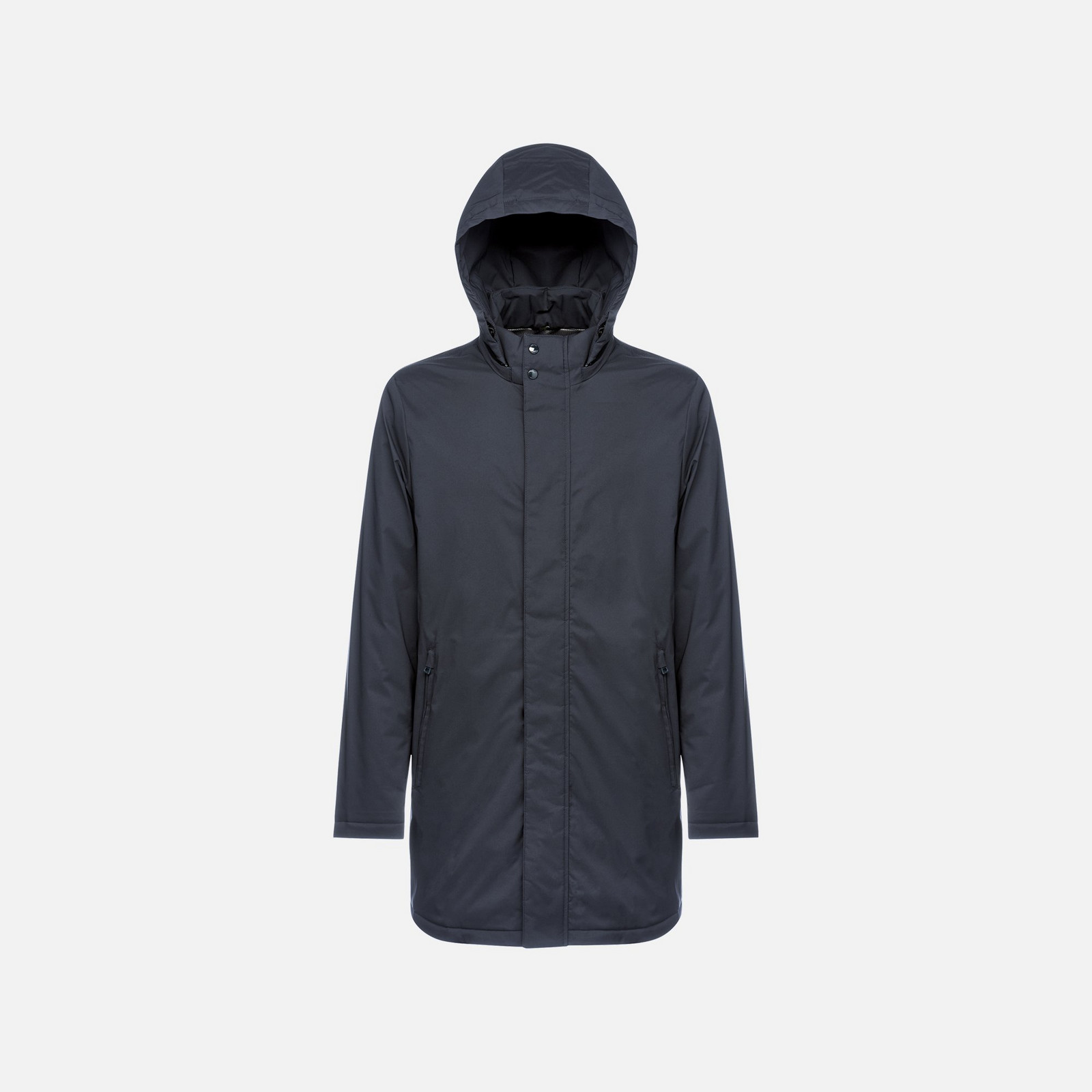Dark blue men's down jacket Geox Aurelio - Men