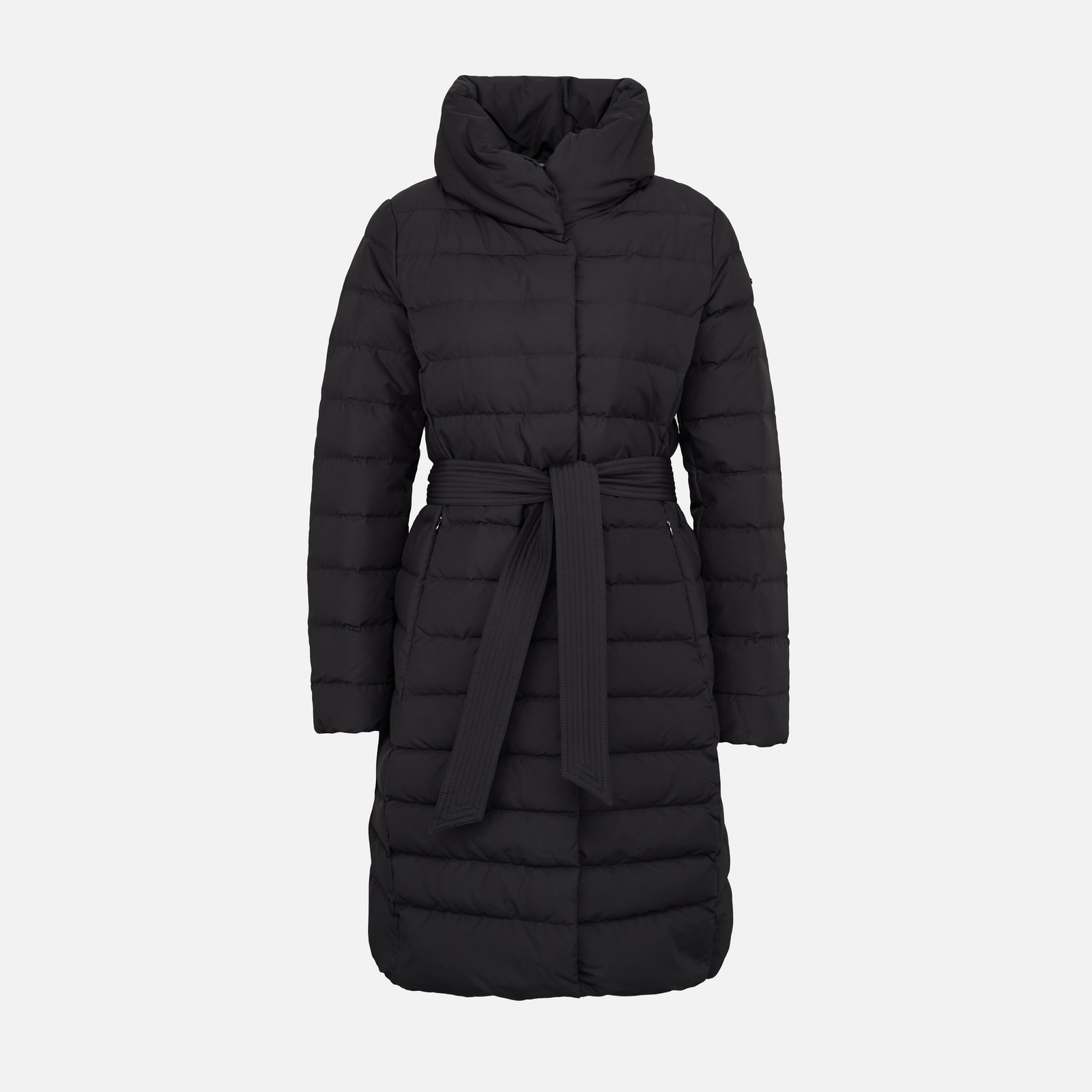 Black women's down jacket Geox Catria - Women