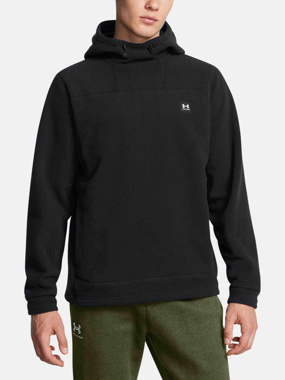 Men's sweatshirt Under Armour UA Expanse Fleece Hoodie-BLK - Men's