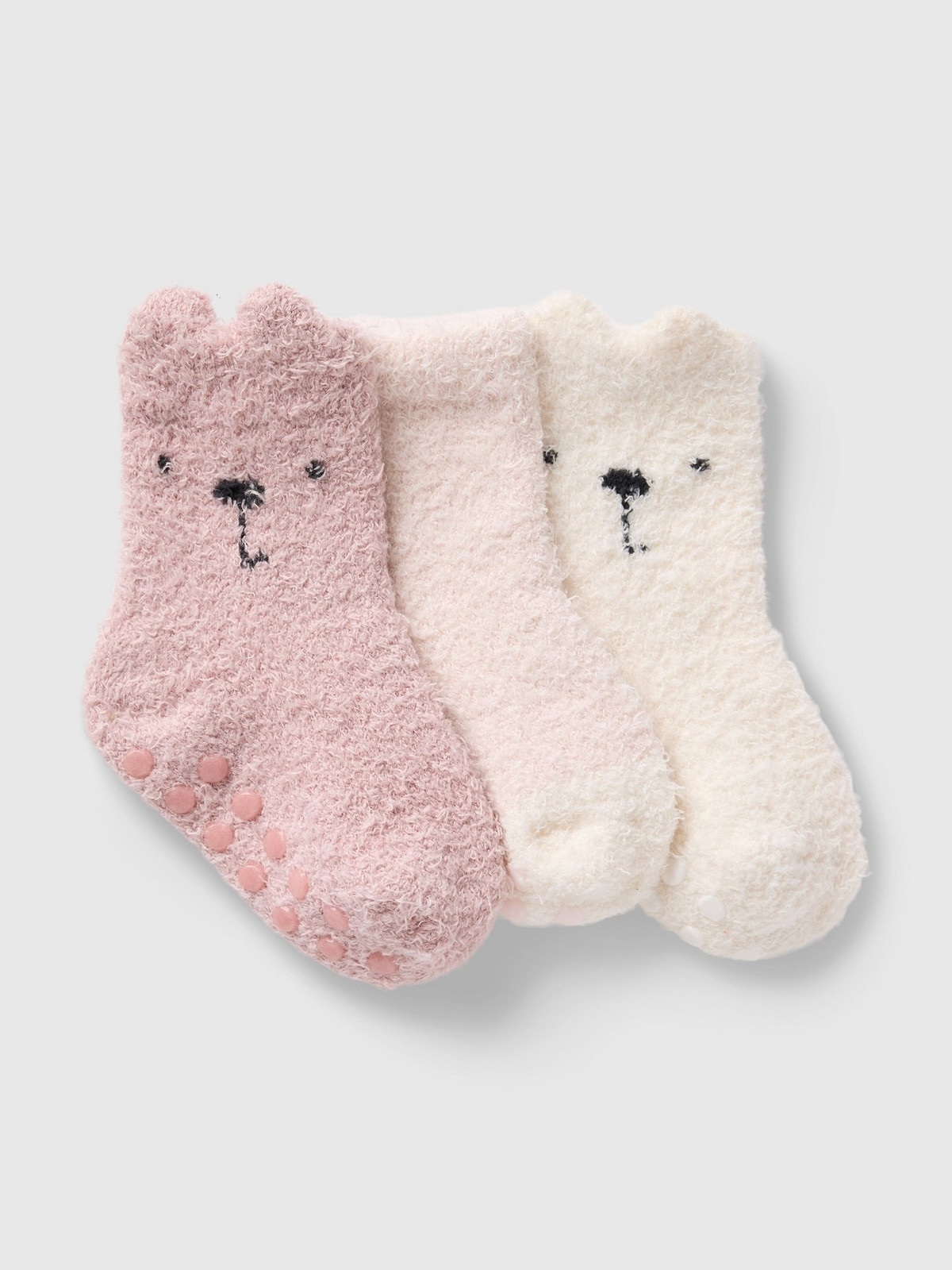 GAP Baby soft socks, 3 pairs - Girls