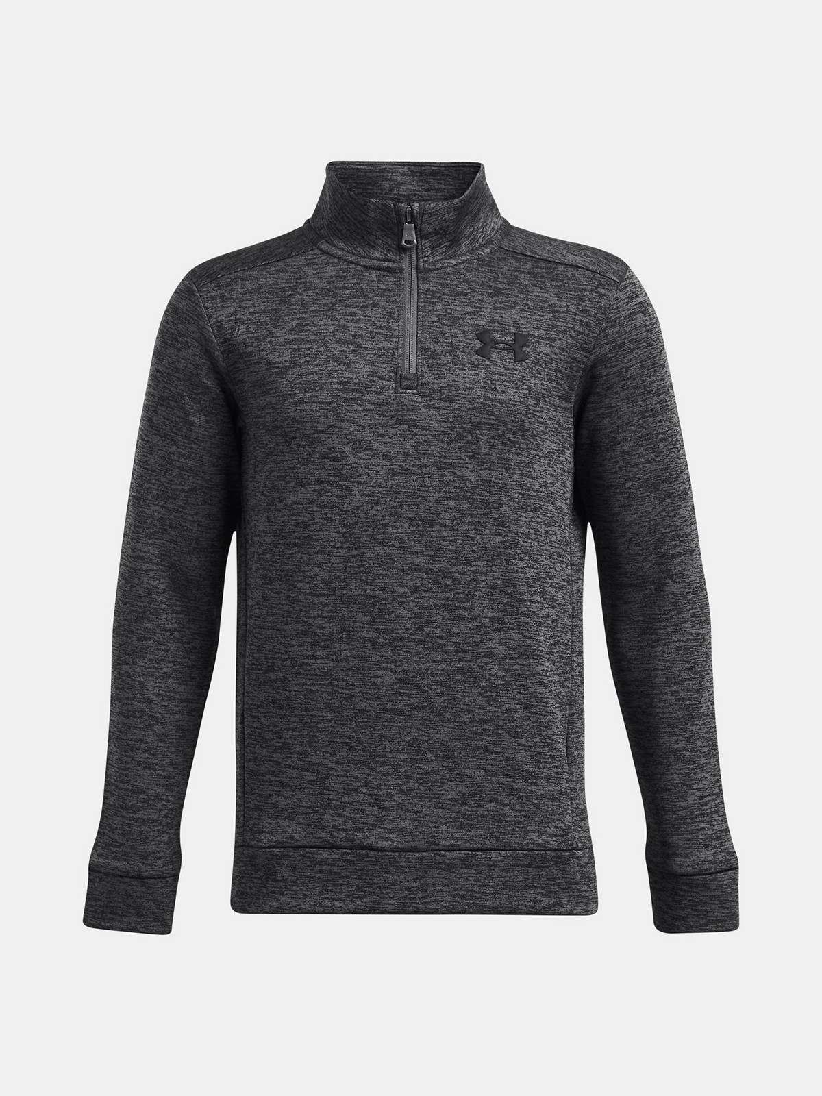 Boys' sweatshirt Under Armour UA Armour Fleece 1/4 Zip-GRY - Boys
