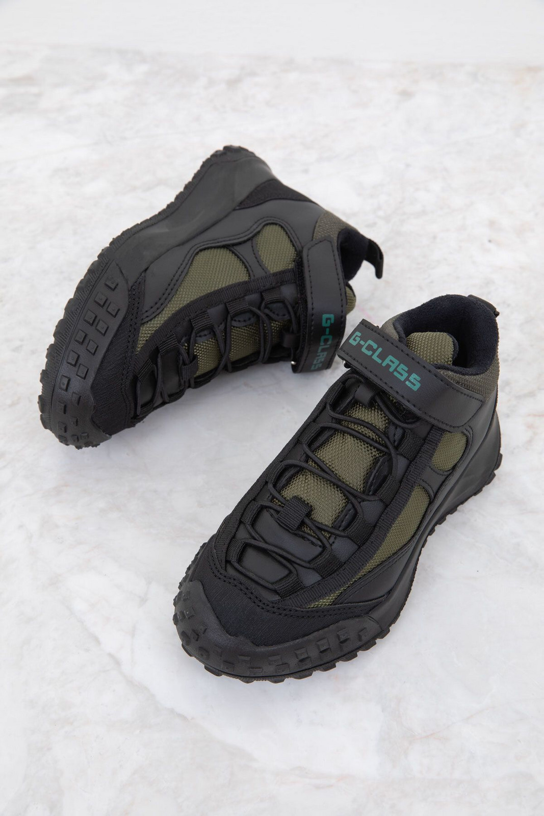 Soho Black-Khaki Kids Boots & Bootie 19860