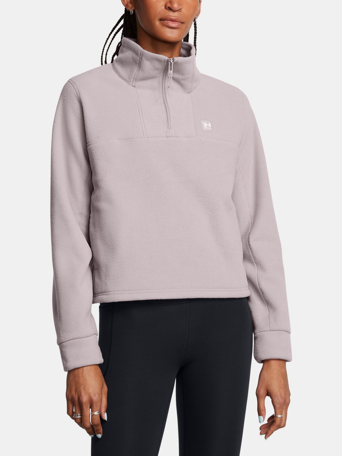 Women's sweatshirt Under Armour UA W Expanse Fleece HZ-GRY - Women's