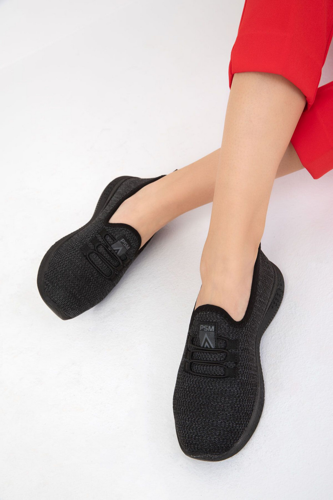 Soho Black-Black Women's Sneakers 19745