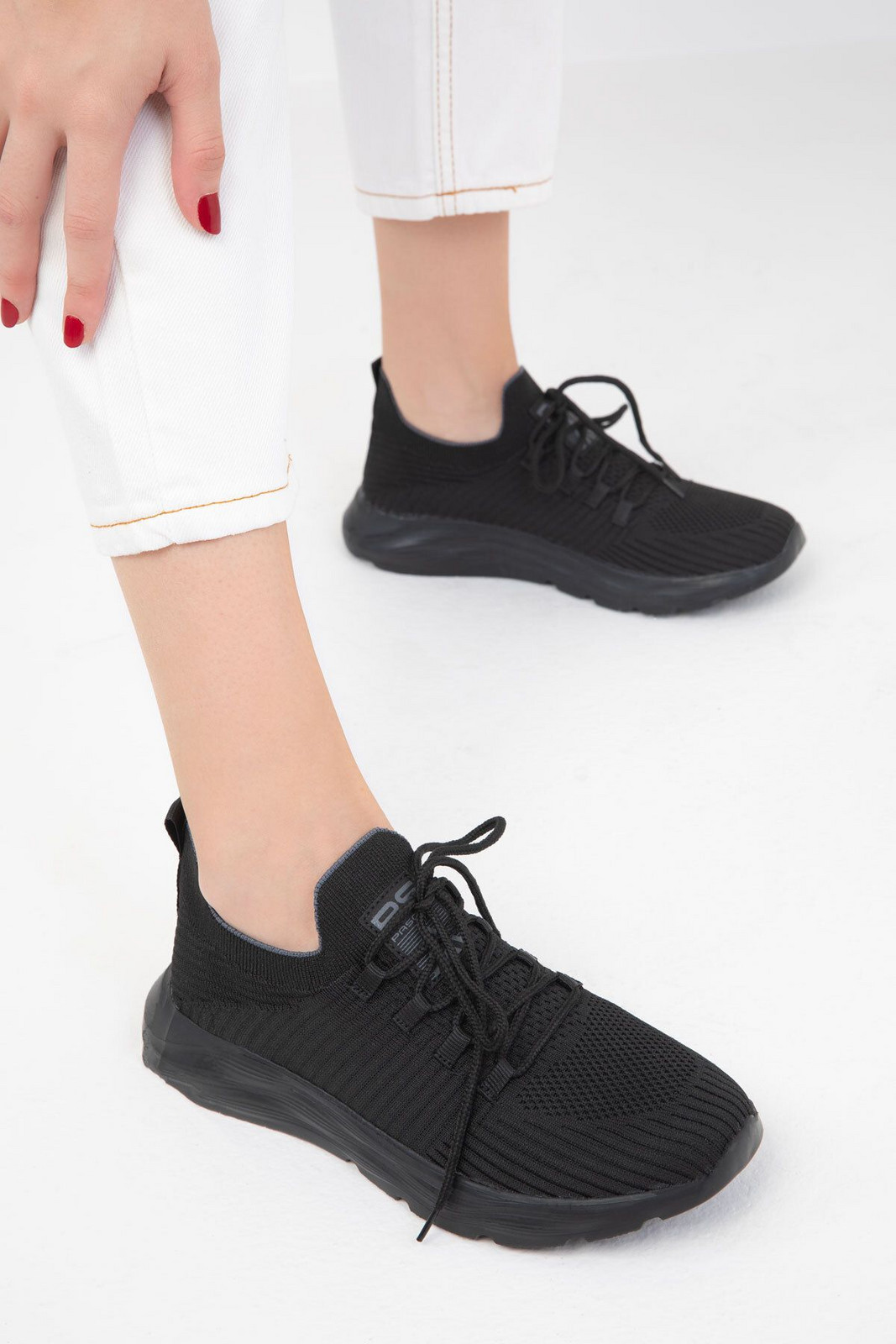 Soho Black-Black Women's Sneakers 19727