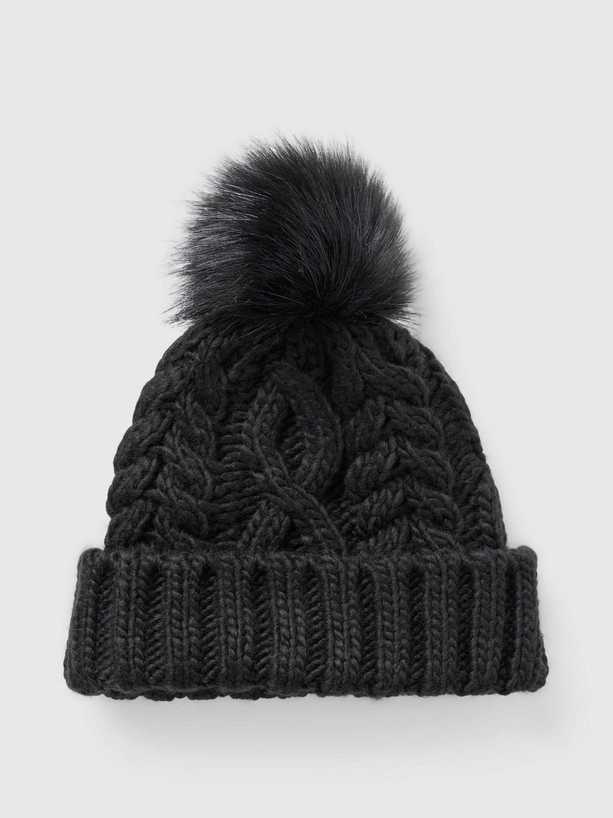 GAP Knitted hat with pompom - Women's