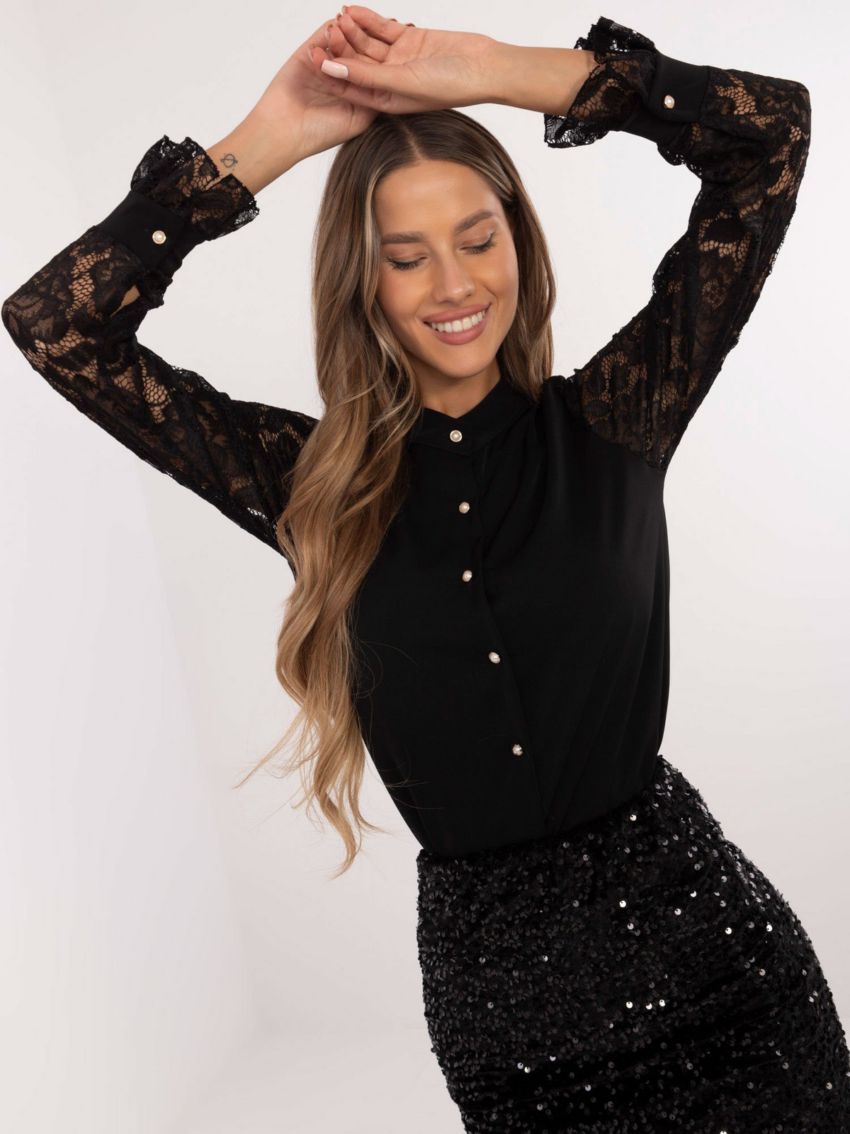 Shirt-MI-KS-C229.16P-black