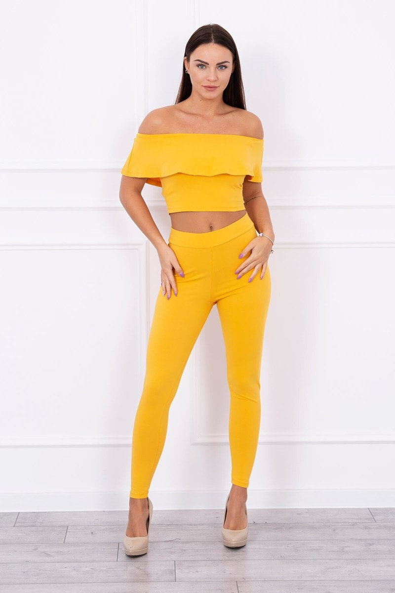 Ruffle mustard set