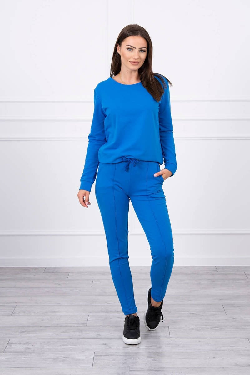 Purple-blue tracksuit