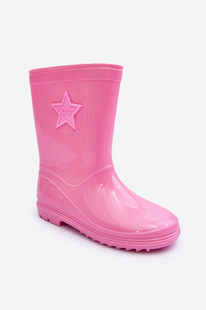 PG3 Detský gumový galoshes Pink Malvi