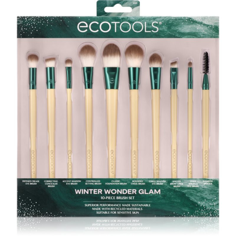 EcoTools Winter Wonder Glam sada štetcov