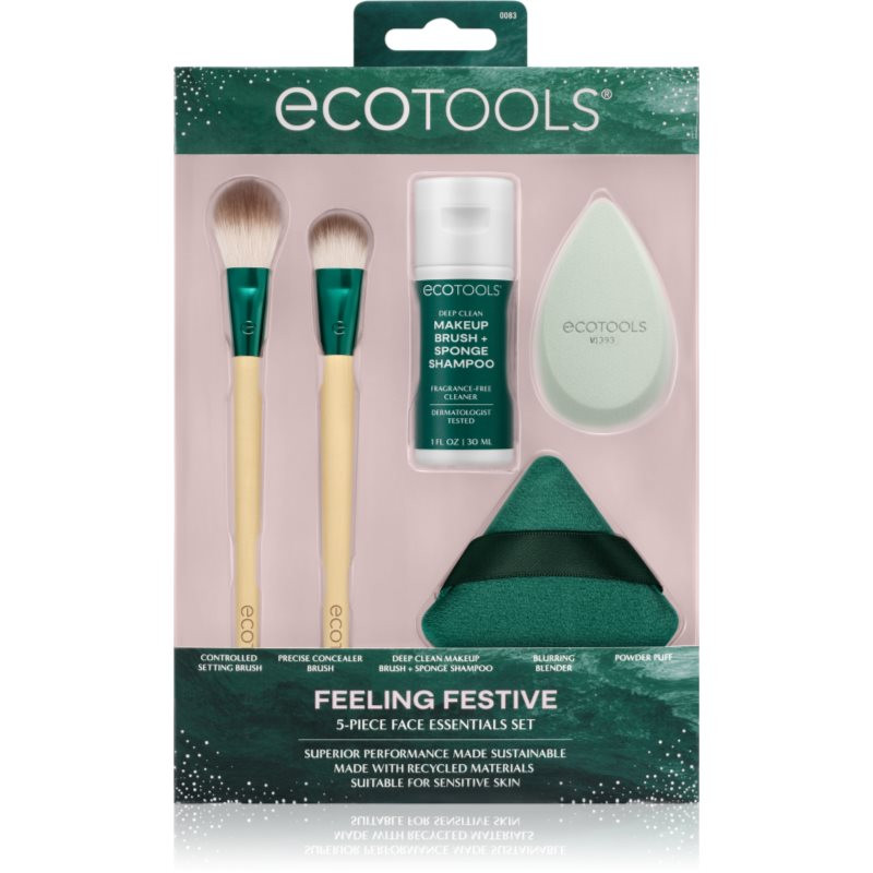 EcoTools Feeling Festive Face Feeling Festive sada štetcov