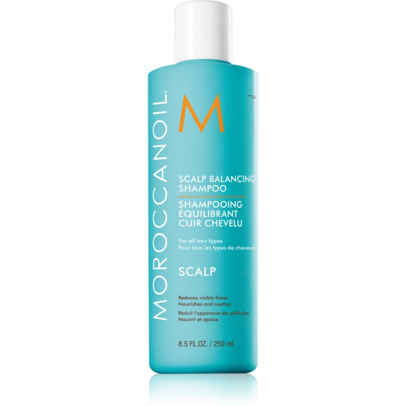 Moroccanoil Scalp Balancing Shampoo upokojujúci šampón na mastné vlasy proti lupinám 250 ml