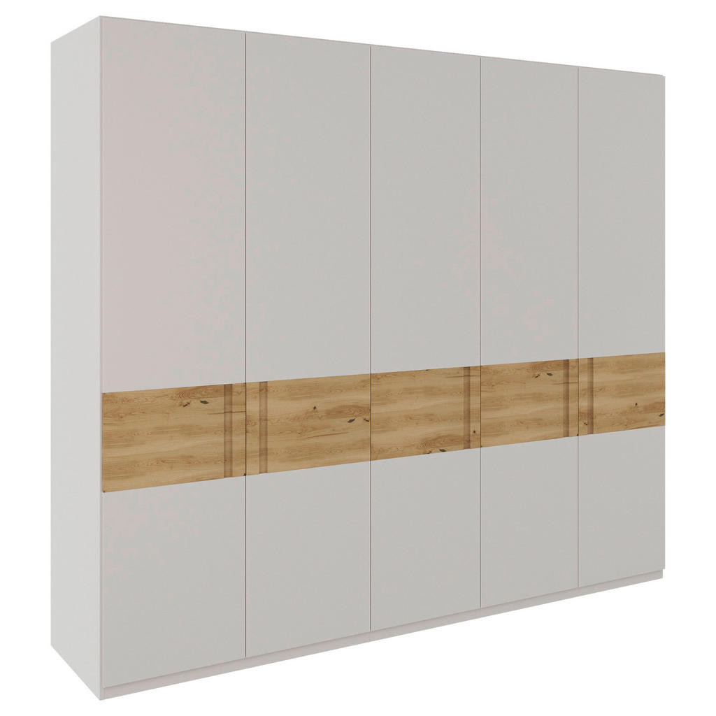Dieter Knoll SKRIŇA S OTOČNÝMI DVERAMI, dub, farba duba, svetlosivá, 251,5/225/60 cm