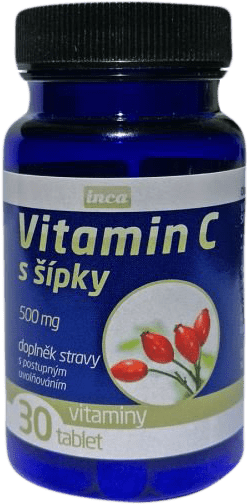 INCA COLLAGEN Vitamín C 500 mg 30 tabliet