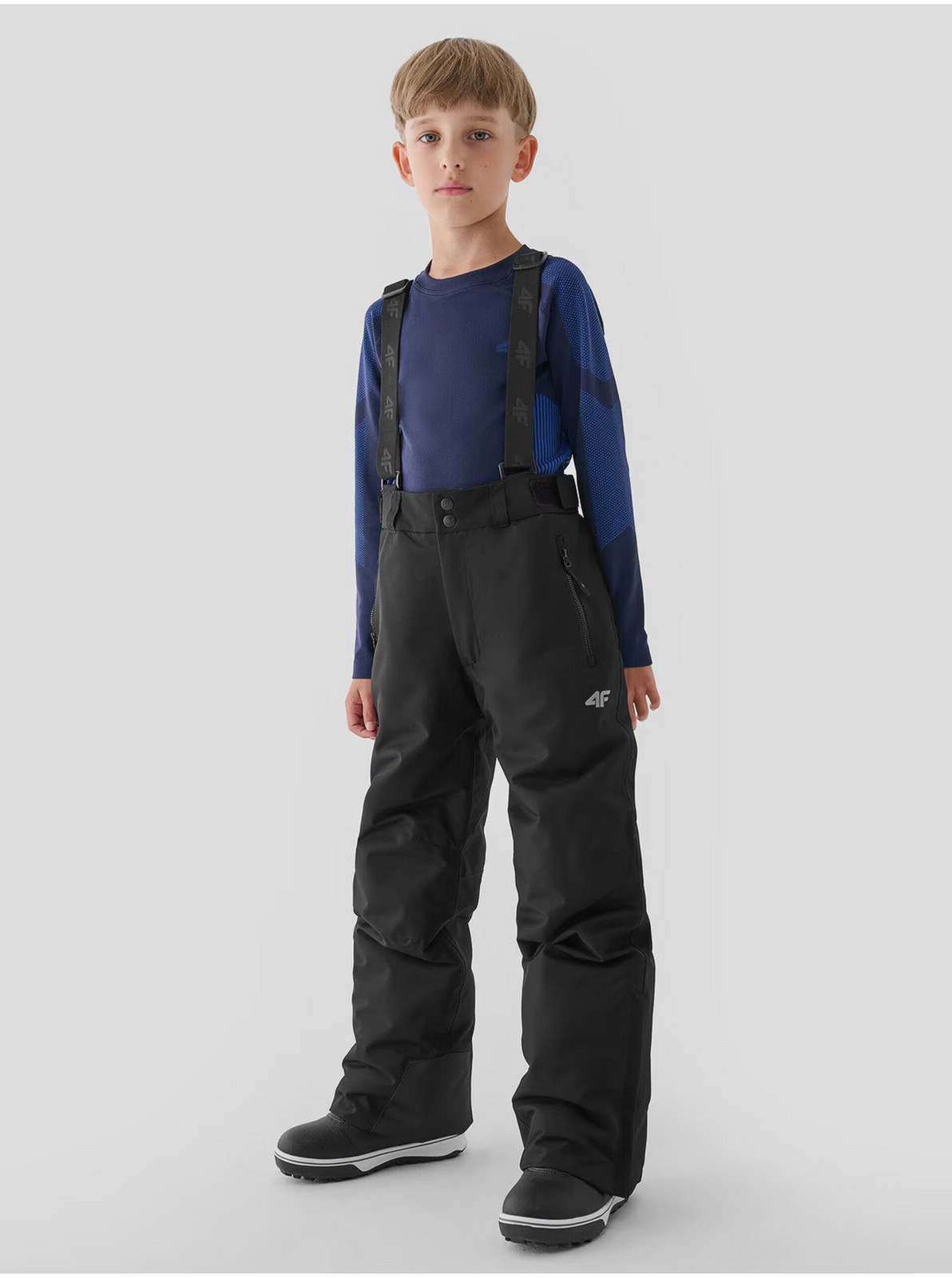 Chlapčenské lyžiarske nohavice 4F