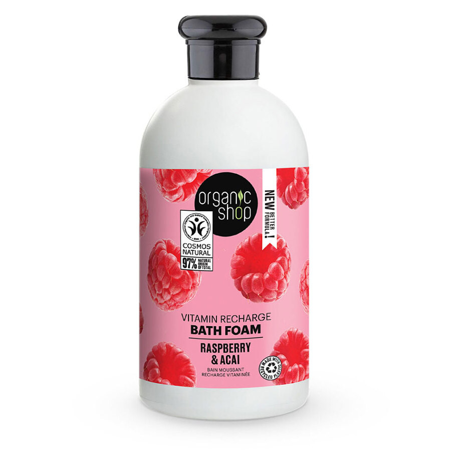 ORGANIC SHOP Pena do kúpeľa Bobuľové potešenie 500 ml, poškodený obal