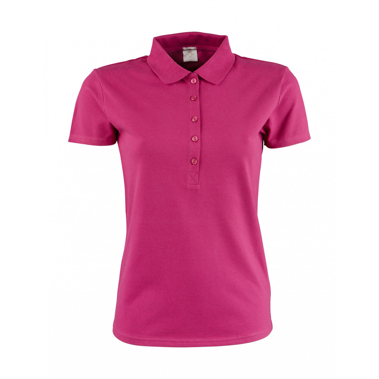 Polokošeľa dámska Tee Jays Luxury Stretch - stredne ružová, M