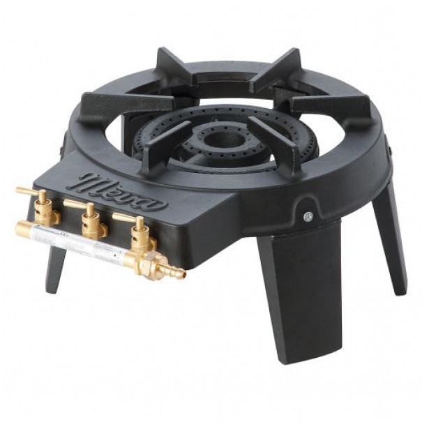 Plynový priemyselný varič Meva Mega Triglav - čierny